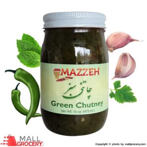 Mazzeh-Chutney Green 16 Oz 473 ml