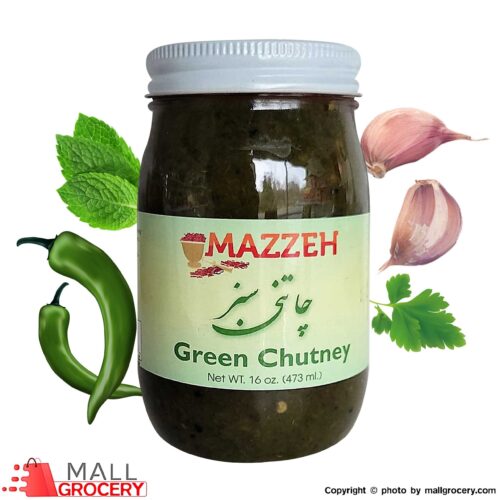 Mazzeh-Chutney Green 16 Oz 473 ml