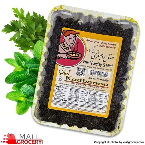 Kadbanou-Fried Parsley Mint 12 Oz 340 Gr