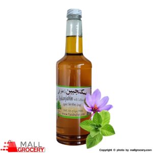 Yazdi-Oxymel Syrup Sekanjebin with Saffron 25Oz 750ml