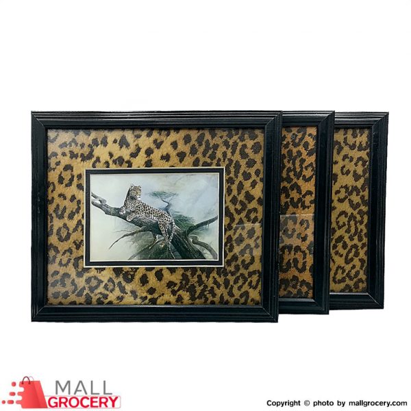Wall Panel With Leopard Design