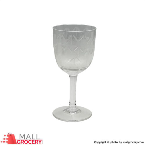 Glass Mug Medium With Cut Crystal Base