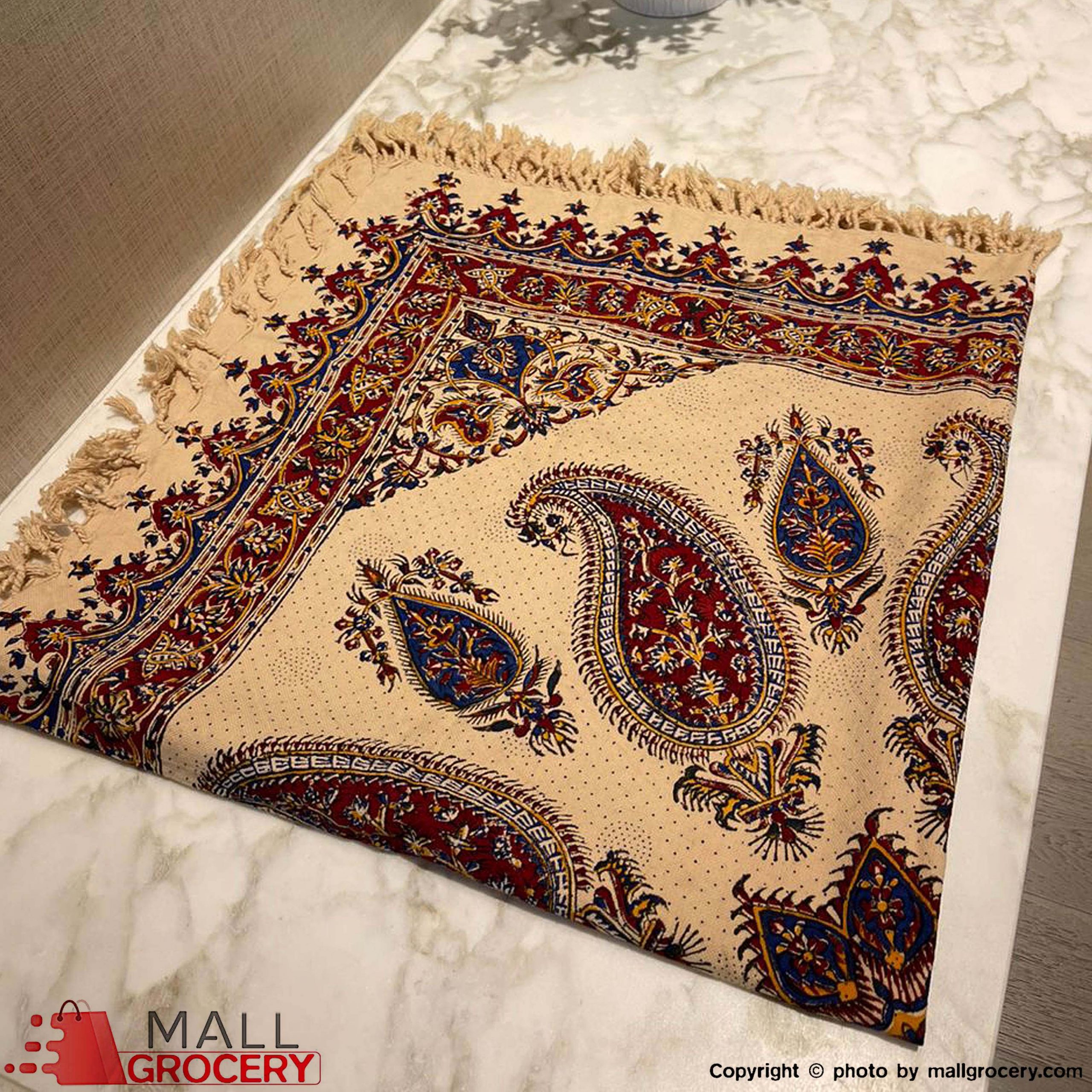 Termeh Tablecloth Hand-Painted and Hand-Woven 45x45-101 - Image 2