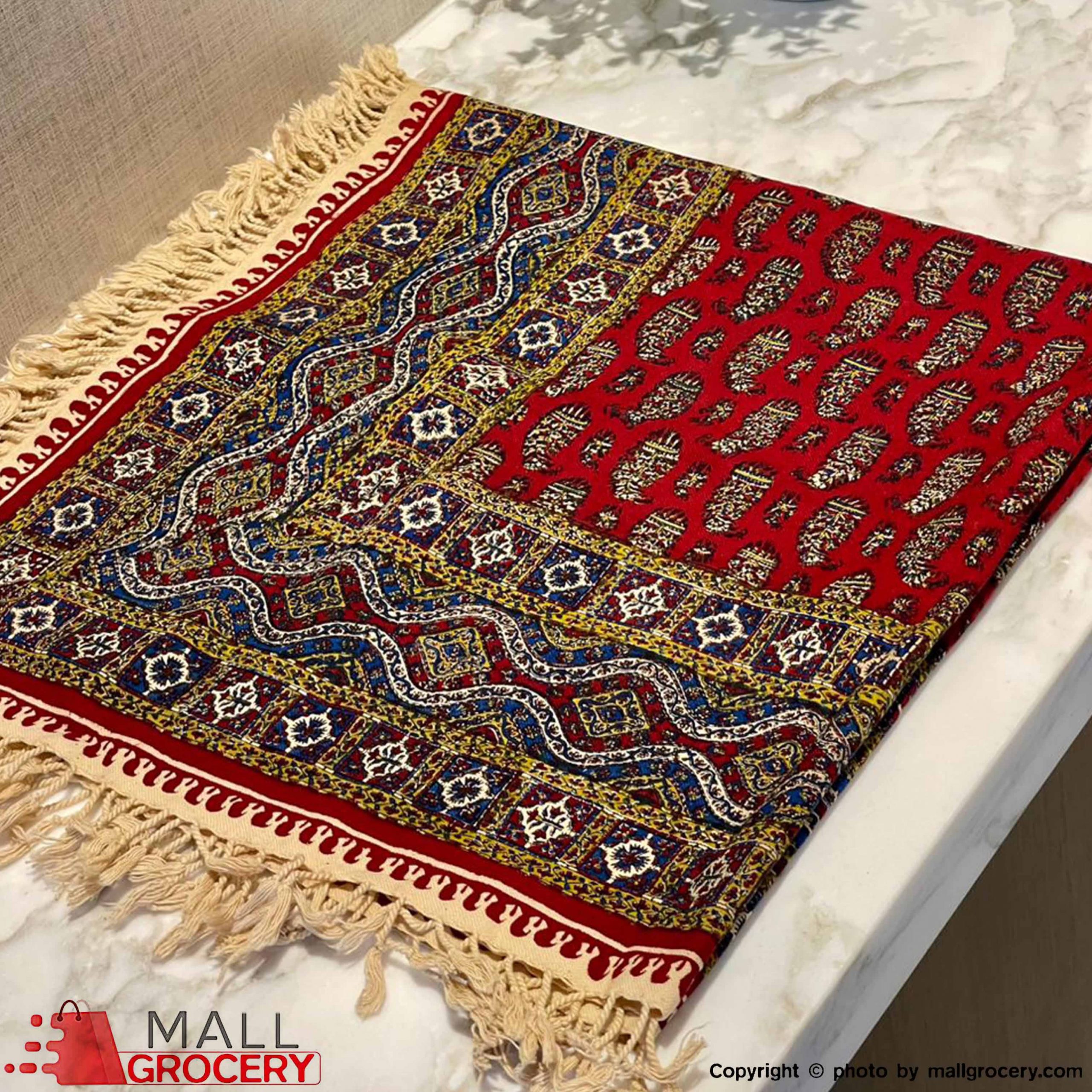Termeh Tablecloth Hand-Painted and Hand-Woven 45x45-102 - Image 3
