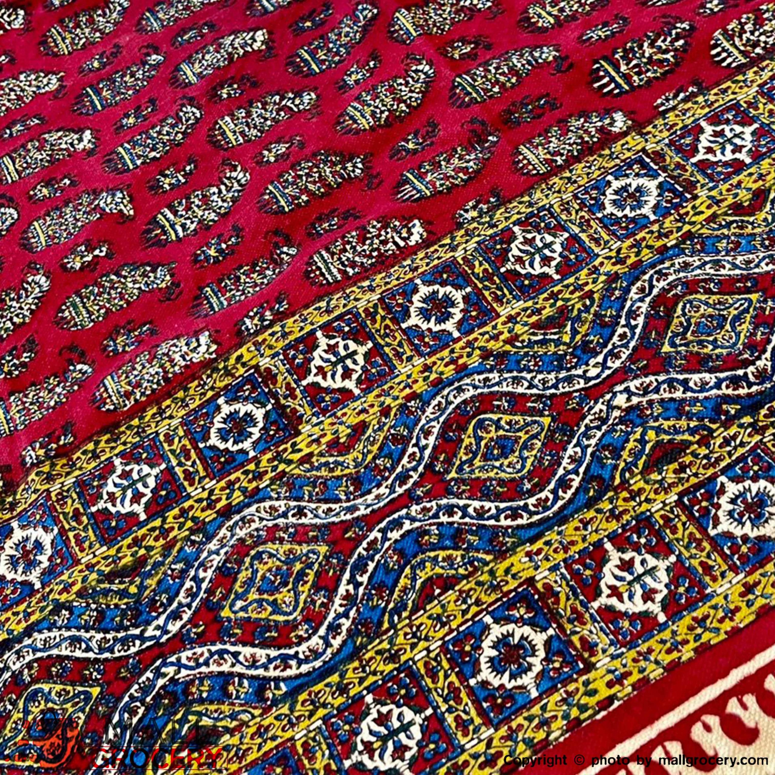 Termeh Tablecloth Hand-Painted and Hand-Woven 45x45-102 - Image 6
