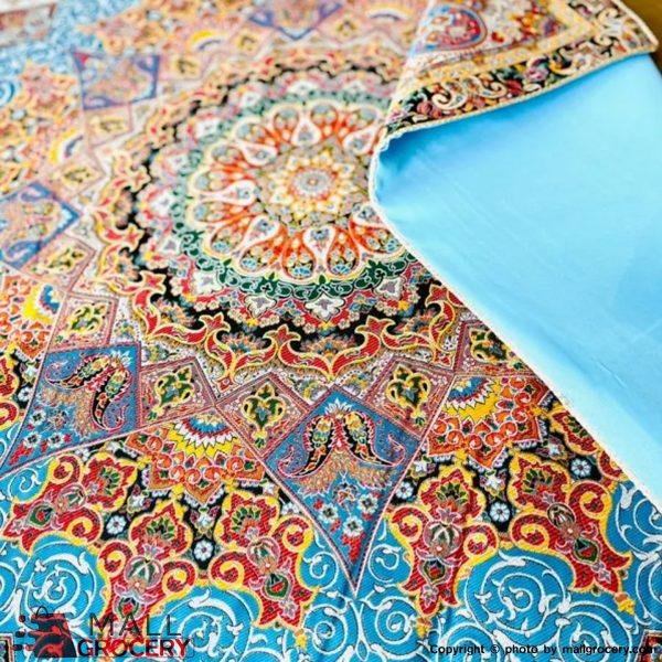 Hand Painted and Hand-Woven Unique Designed Table Cloth-The art of Termeh-40x38-107