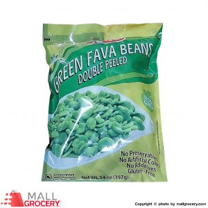 Shams-Frozen Double Peeled Fava Beans 14 Oz 397 Gr