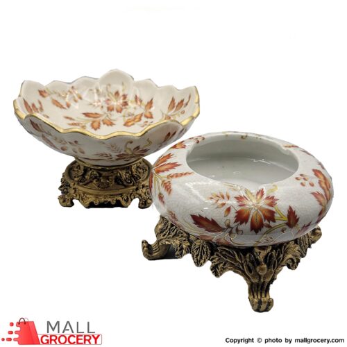 Decorative Ceramic Chocolate Bowl