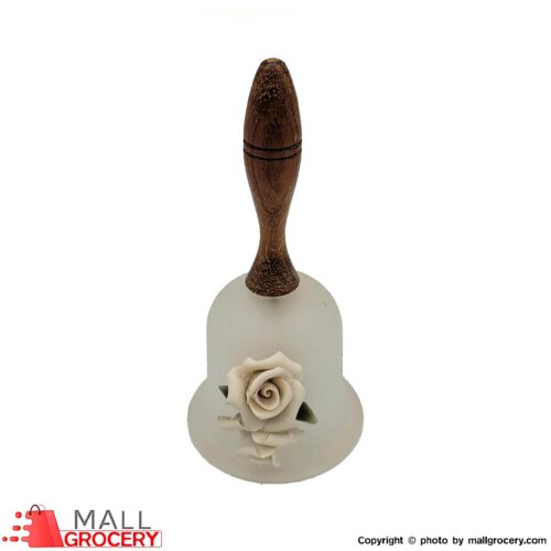 Bell Old Crystal With Wooden Handle