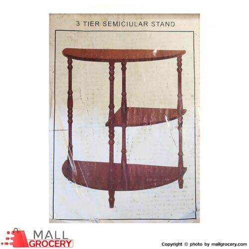3 Tier Shelves Cherry Color