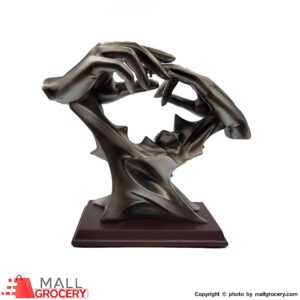 Decorative Hand Statue with Base