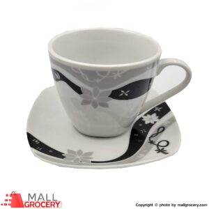 Madison-Cup And Saucer Set Ceramic-Set of 4