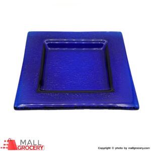 Plate Colored Glass (Square)