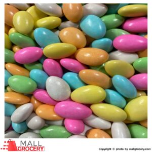 Colored Jordanian Almond Candies Mix 1 Lb 454 Gr