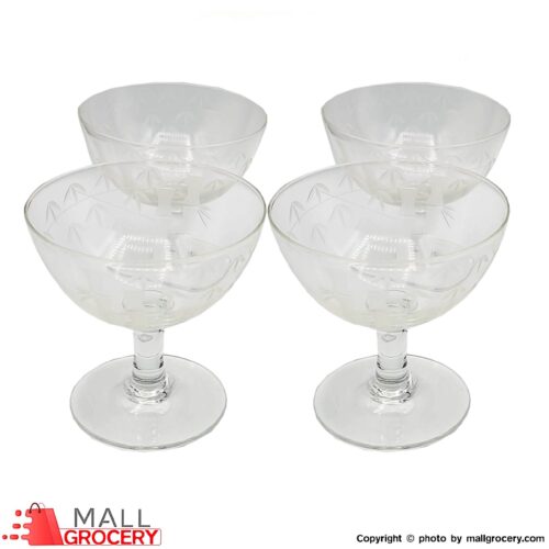 Bowl Glass Dessert-Set of 4