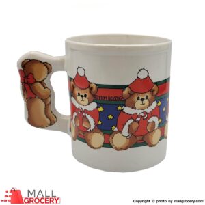 Enesco-Ceramic Mug With Christmas Bears Design