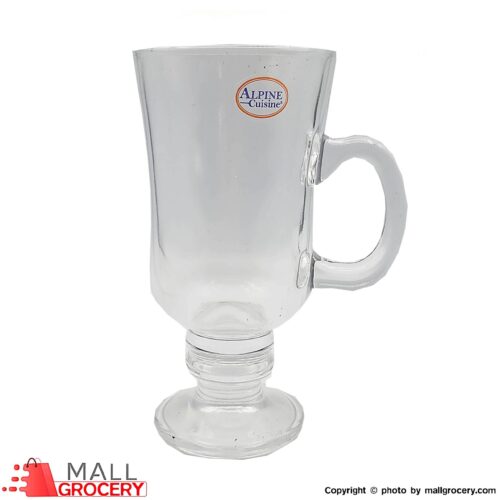 Alpine Cuisine-Crystal Glass with Handle and Stand-Set of 6