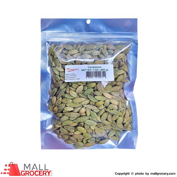 Mazzeh-Iranian Cardamom Jumbo Green 7 Oz 200 Gr