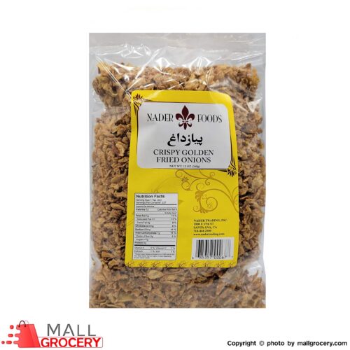 Nader Food-Crispy Golden Fried Onions 12 Oz 340 Gr