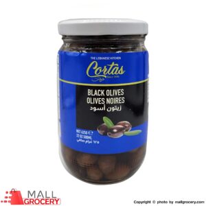 Cortas-Black Olives 22 Oz 625 Gr