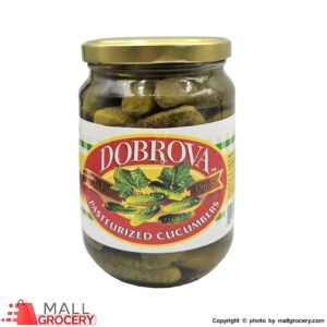 Dobrova-Canned Pickled Cucumber 12.3 Oz 350 Gr