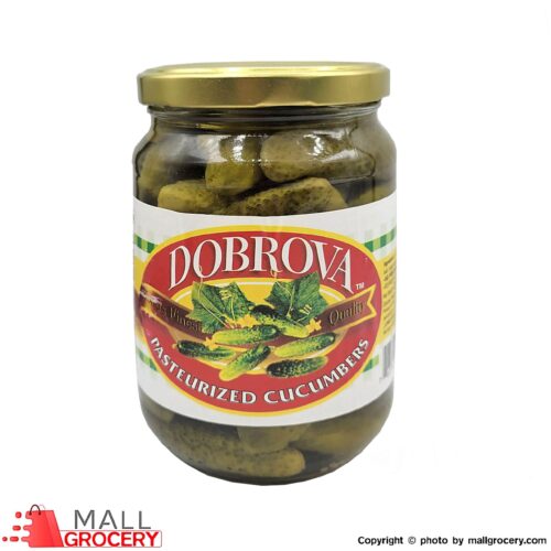 Dobrova-Canned Pickled Cucumber 12.3 Oz 350 Gr