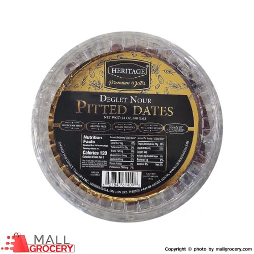 Heritage-Pitted Date 24 Oz 680 Gr