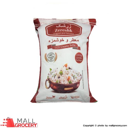 Zereshk-Rice 1121 Creamy Sella 10 Lb 4.54 Gr