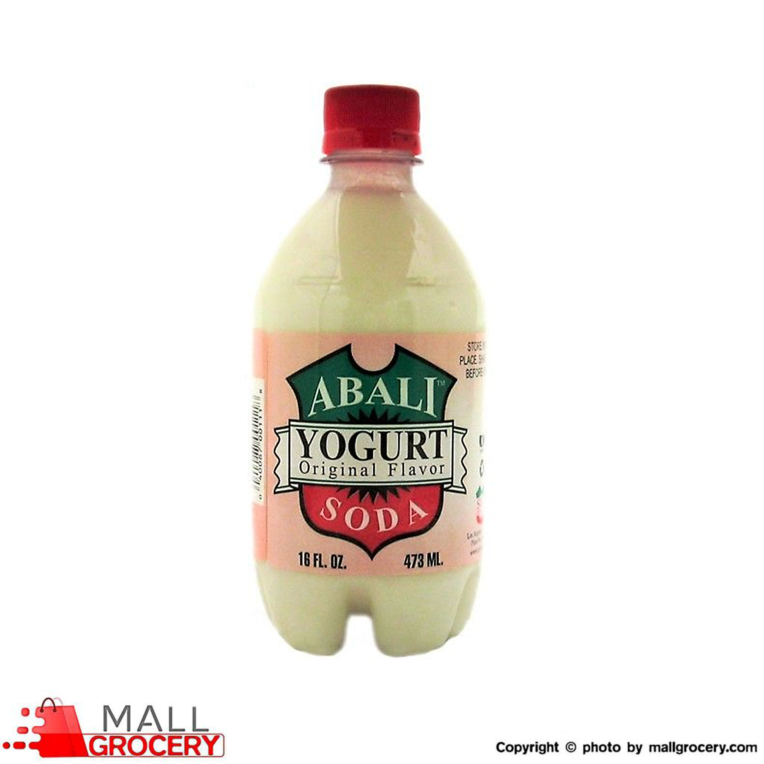 Abali-Yogurt Soda-Original Flavor 473 ml 16 Fl Oz