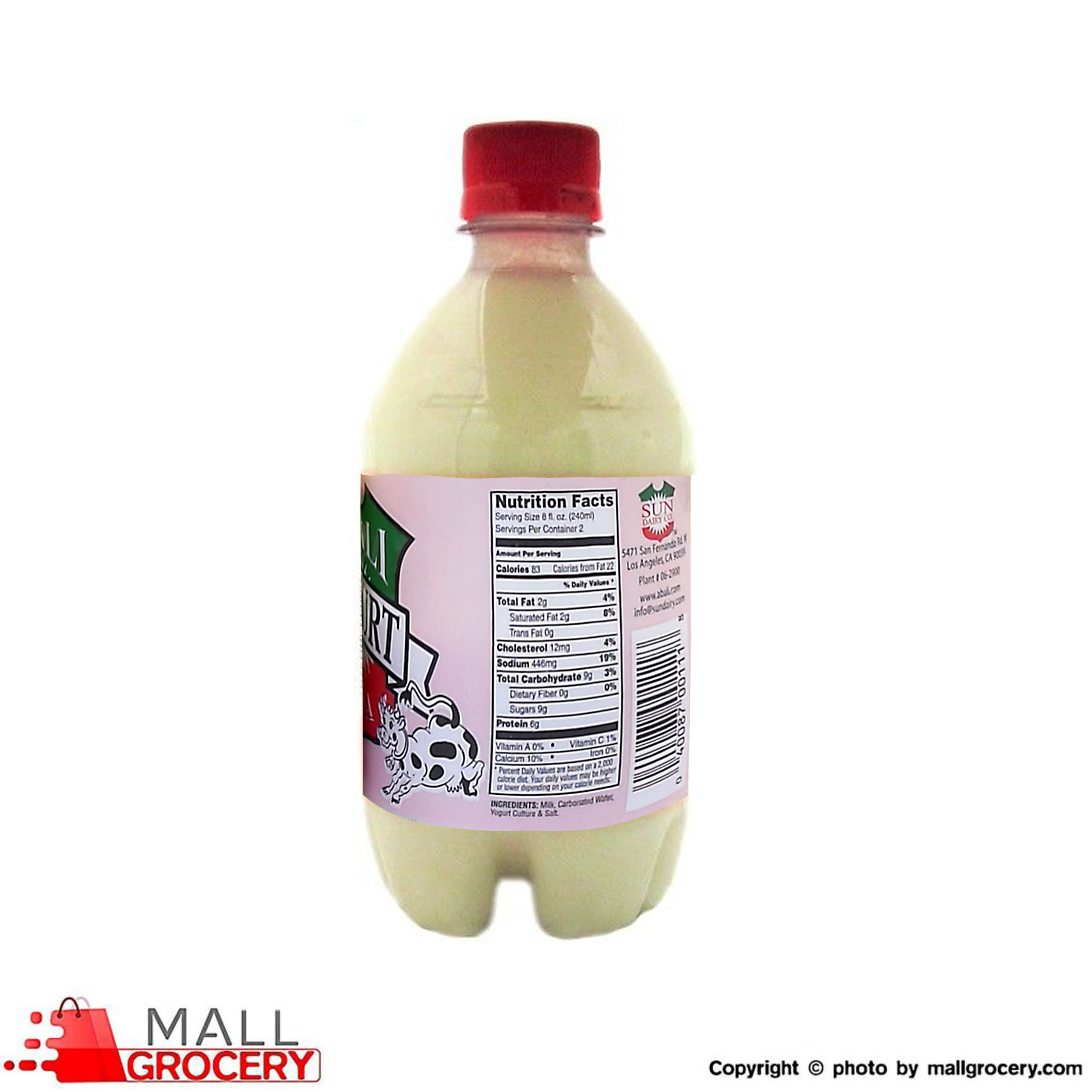Abali-Yogurt Soda-Original Flavor 473 ml 16 Fl Oz - Image 2