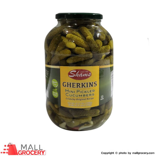 Shams-Cucumbers Gherkins Mini Pickles 67 fl oz. 2000 ml
