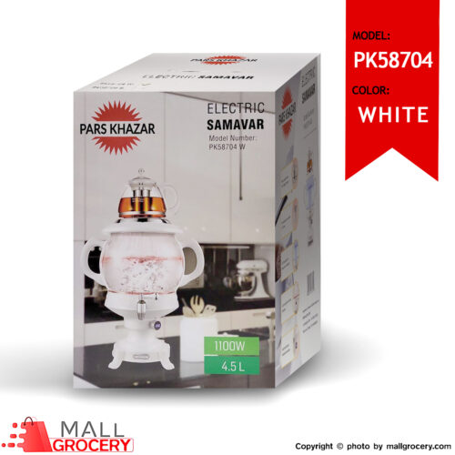 Pars Khazar-Electric Samavar 4.5 Litter 1100W-PK58704 W
