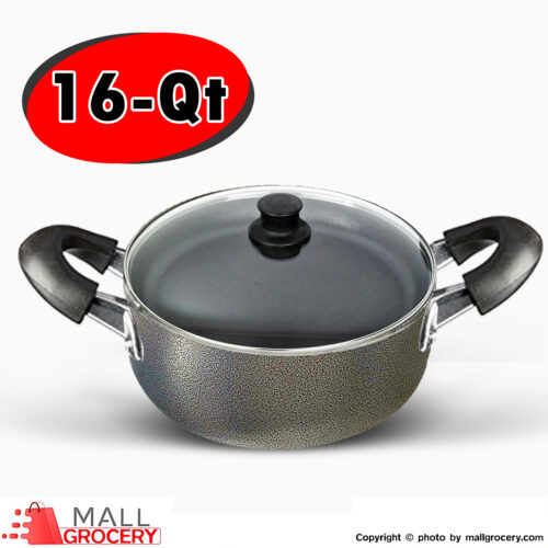 B Unique-Pot/Pan 16 Qt-AGS716-Non Stick Interior Aluminum Dutch Oven