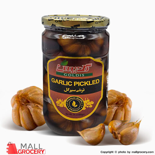 Goldis-Garlic Pickled Brown 24 Oz 680 Gr
