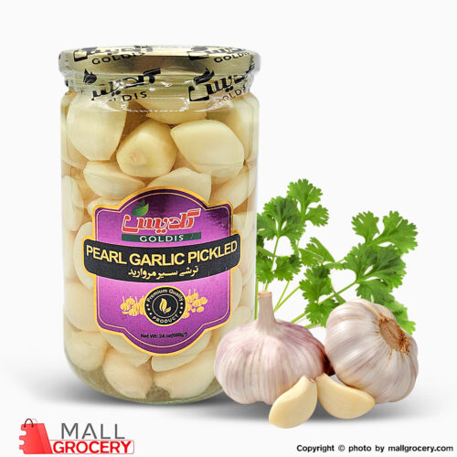 Goldis-Pearl Garlic Pickled White 24 Oz 680 Gr
