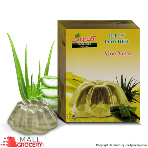 Goldis-Aloe Vera Jelly Powder 3 Oz 100 Gr-Halal