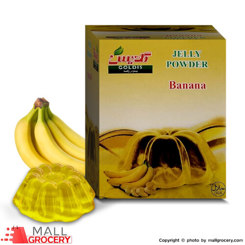 Goldis-Banana Jelly Powder 3 Oz 100 Gr-Halal
