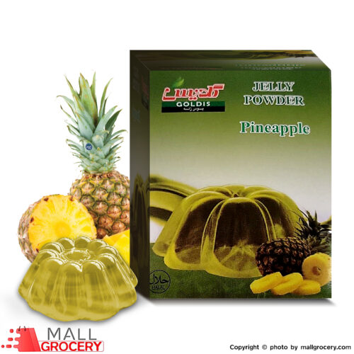 Goldis-Pineapple Jelly Powder 3 Oz 100 Gr-Halal