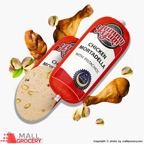 YummyYum-Kalbas Chicken Mortadella-Halal-1 Lb 454 Gr