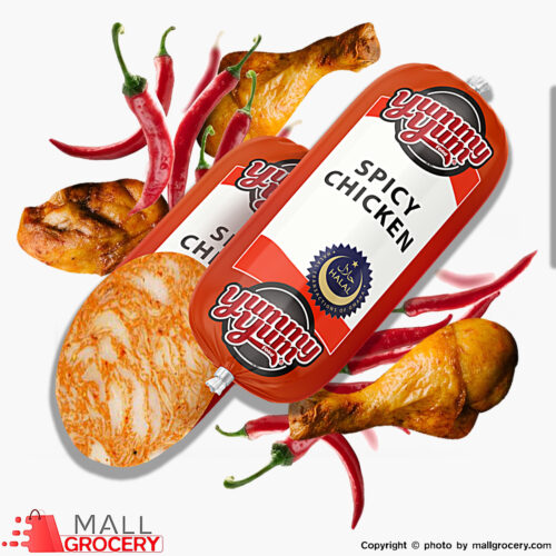 YummyYum-Kalbas Spicy Chicken-Halal-1 Lb 454 Gr