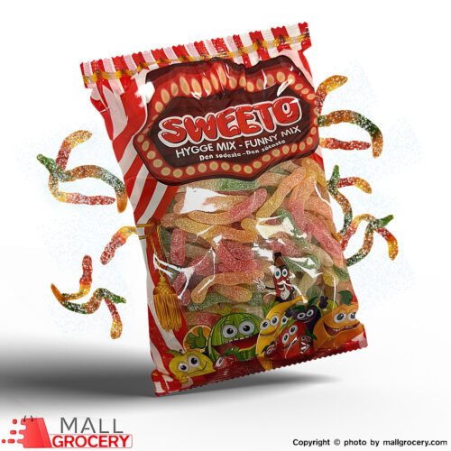 Sweeto-Gummy Sour Fizzy Mix Worm 1 Kg