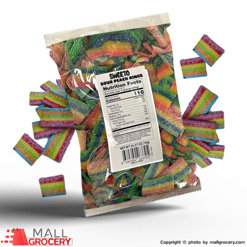 Sweeto-Gummy Sour Rainbow Belt 1 Kg