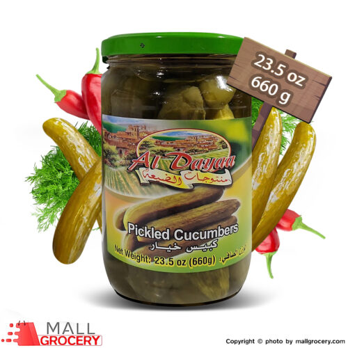 Al Dayaa-Cucumbers Pickled 23.5 Oz 660 Gr