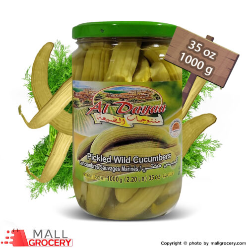 Al Dayaa-Cucumbers Pickled Wild 35 Oz 1000 Gr