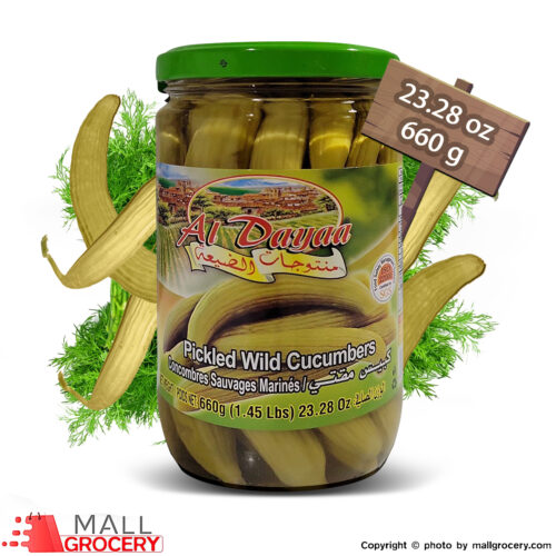 Al Dayaa-Cucumbers Pickled Wild 23.28 Oz 660 Gr