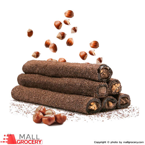 Narin-Turkish Delight Coated with Milky Chocolate Hazelnut Filled- Big Rolls Baslogh 5 Kg 176.36 Oz