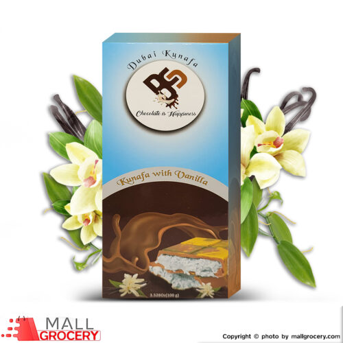 Dubai Kunafa-Chocolate Vanilla with Kunafa 3.5 0z 100 gr