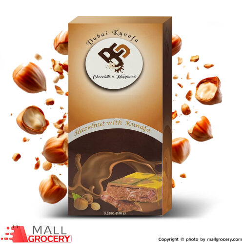 Dubai Kunafa-Chocolate Hazelnut with Kunafa 3.5 0z 100 gr