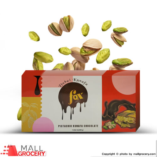 Dubai Kunafa-Chocolate Pistachio with Kunafa 7 0z 200 gr-Fox Desert