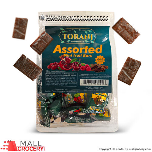 Toranj-Lavashak-Assorted Mini fruit Bars 1 Lb